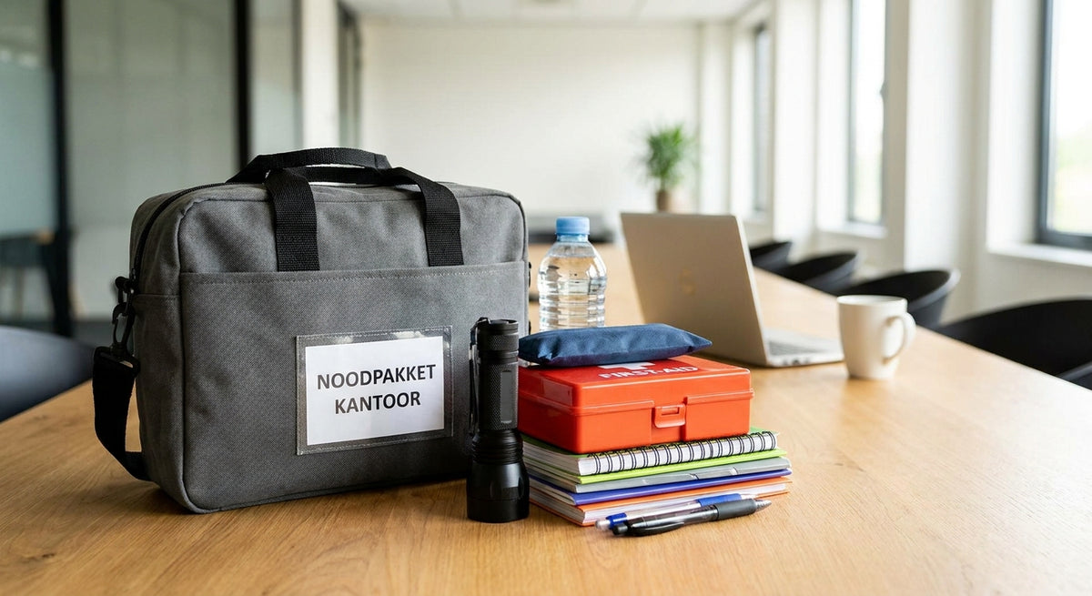 Noodpakket voor op kantoor