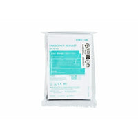 Firstar emergency blanket packaging on a white background